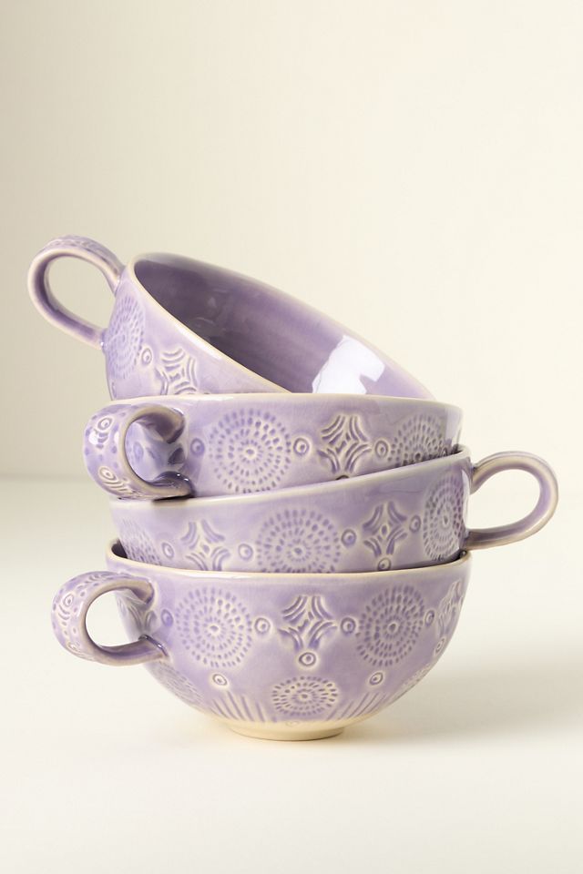 Old Havana Mugs, Set of 4