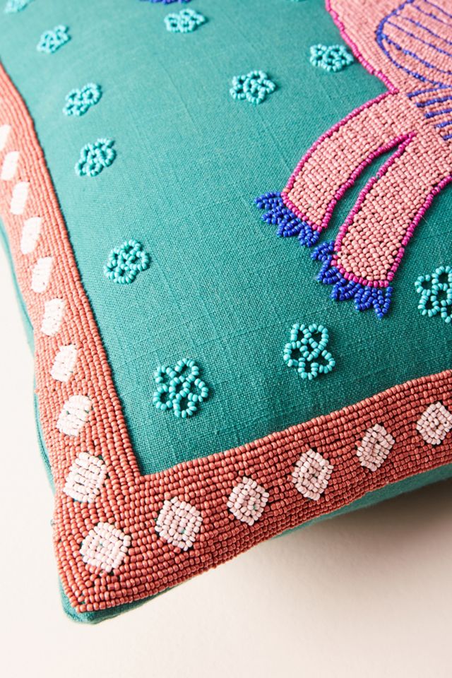 Beaded Marley Pillow #2
