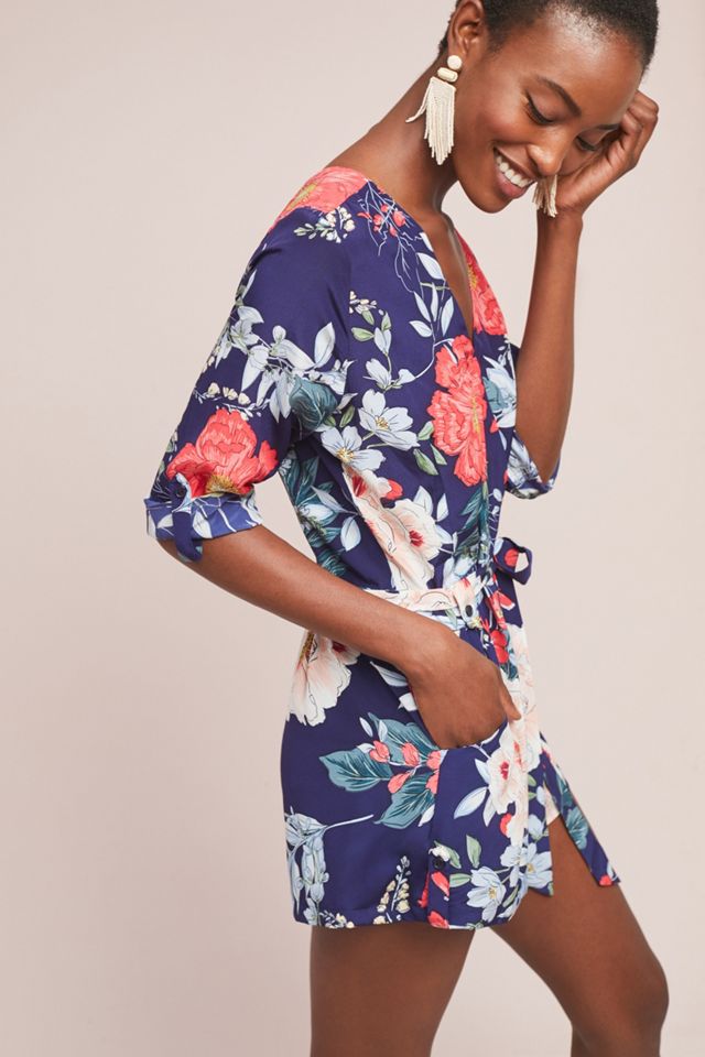 Yumi Kim Liz Floral Romper | Anthropologie