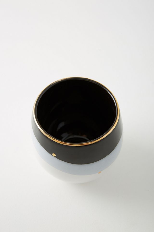 Gilded Wave Pot #2