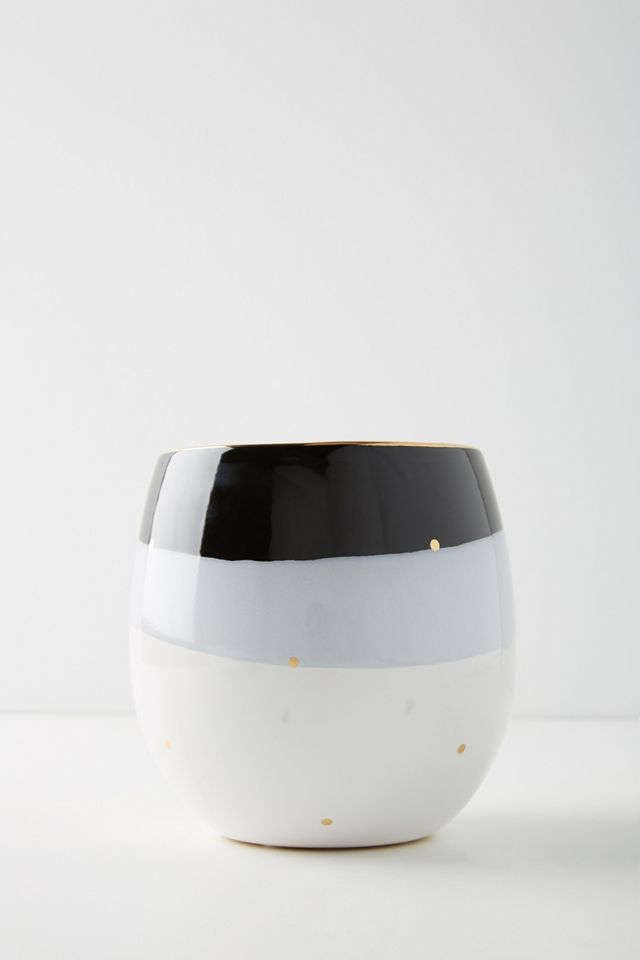 Gilded Wave Pot #3