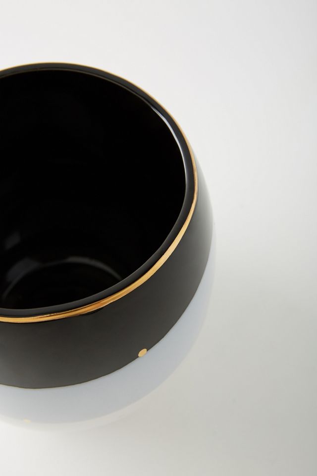 Gilded Wave Pot #4