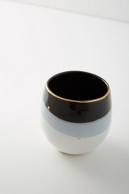 Gilded Wave Pot