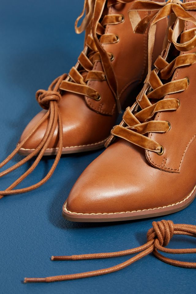 Seychelles Trench Lace-Up Booties #2