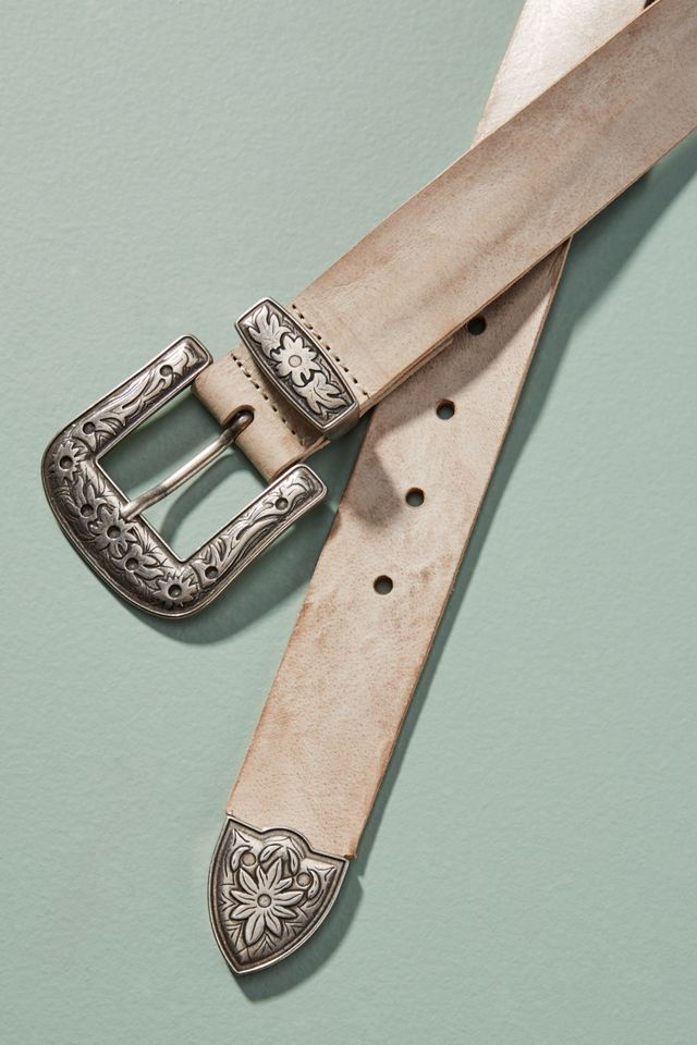 Anthropologie Lace Over Leather Belt Leather Hip Belt | Anthropologie main image 4