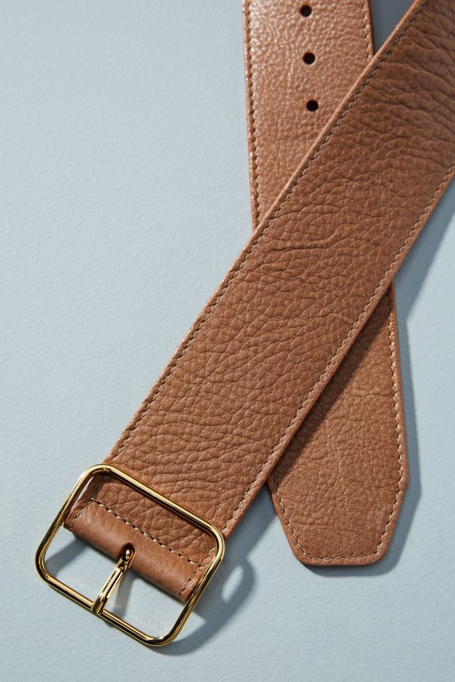 Koa Leather Belt #1