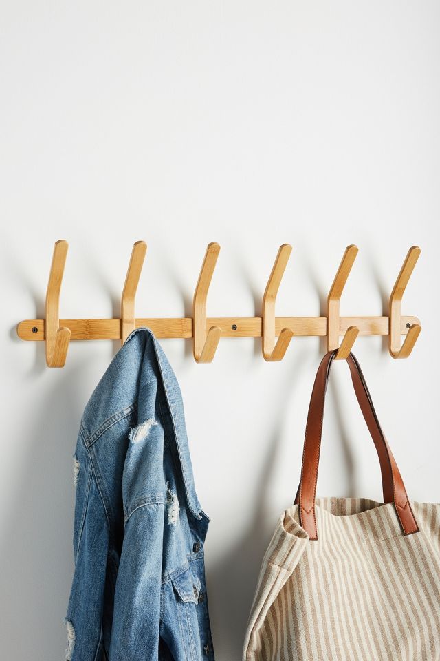 Bamboo Hook Rack | Anthropologie