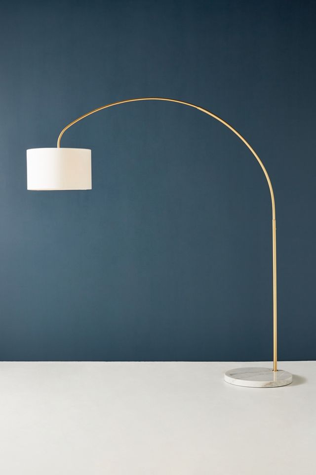 Brass Arch Floor Lamp #1