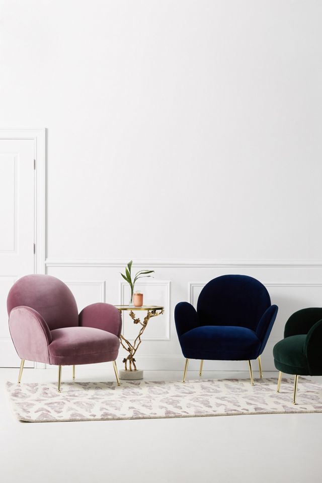 Velvet Savonna Chair #1