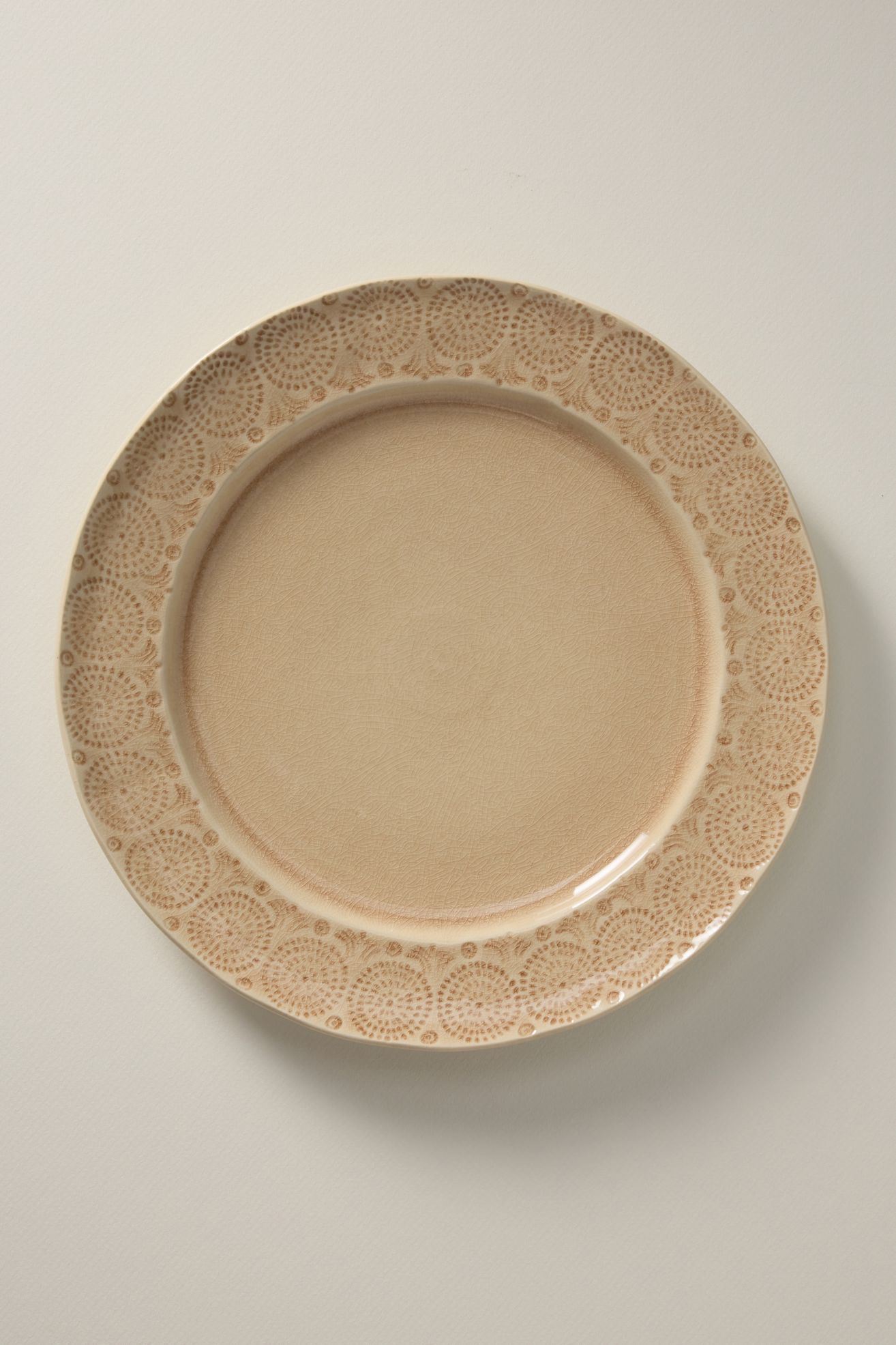 Old Havana Dinner Plates, Set of 4 - Beige, Standard, Set Of 4