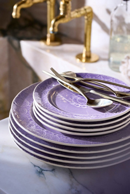 Anthropologie Old Havana Side Plates, Set Of 4