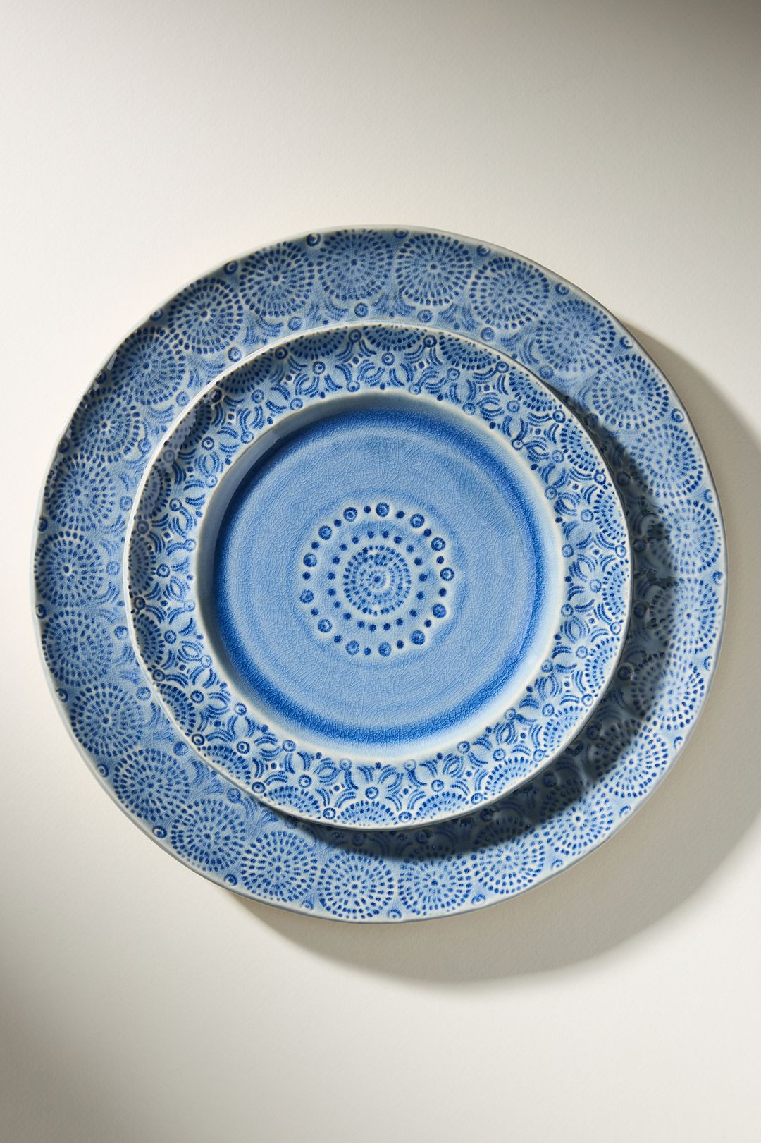 Old Havana Side Plates, Set of 4 - Wedgewood Blue, Set Of 4