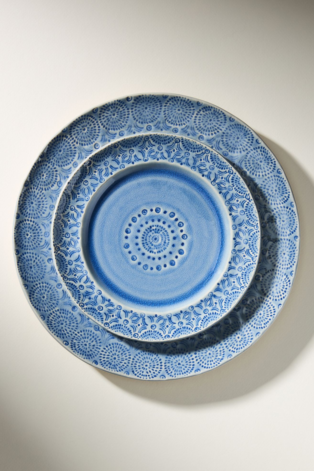 Old Havana Side Plates, Set of 4 - Wedgewood Blue, Set Of 4