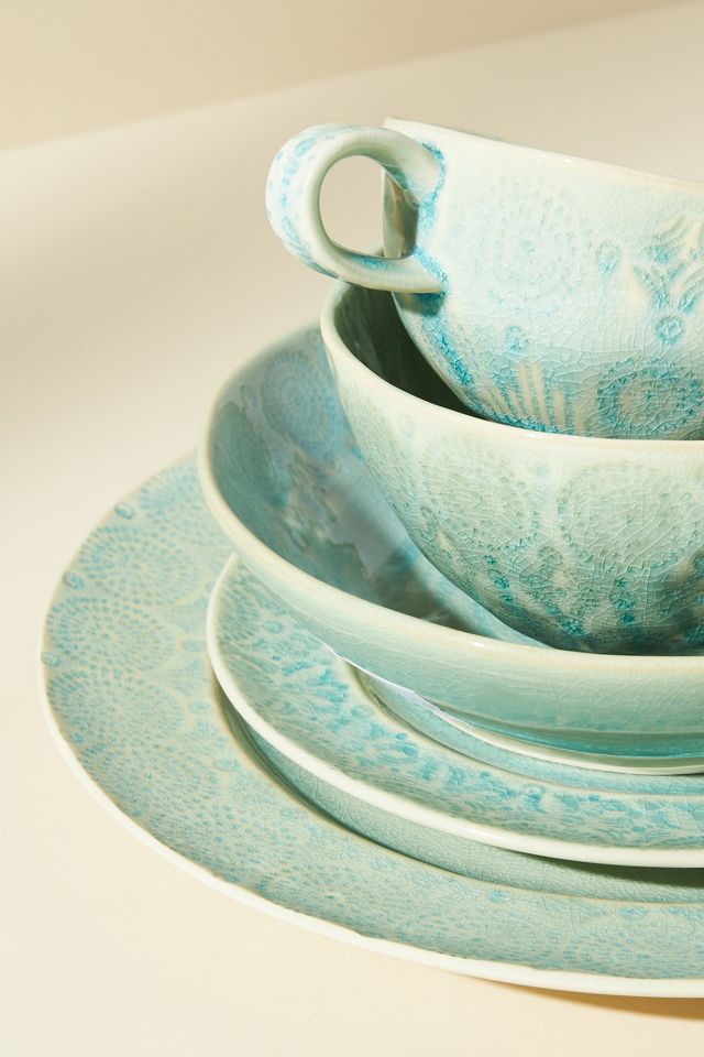 ANTHROPOLOGIE Old Havana side plate3点 Old Havana Side Plate | Anthropologie UK