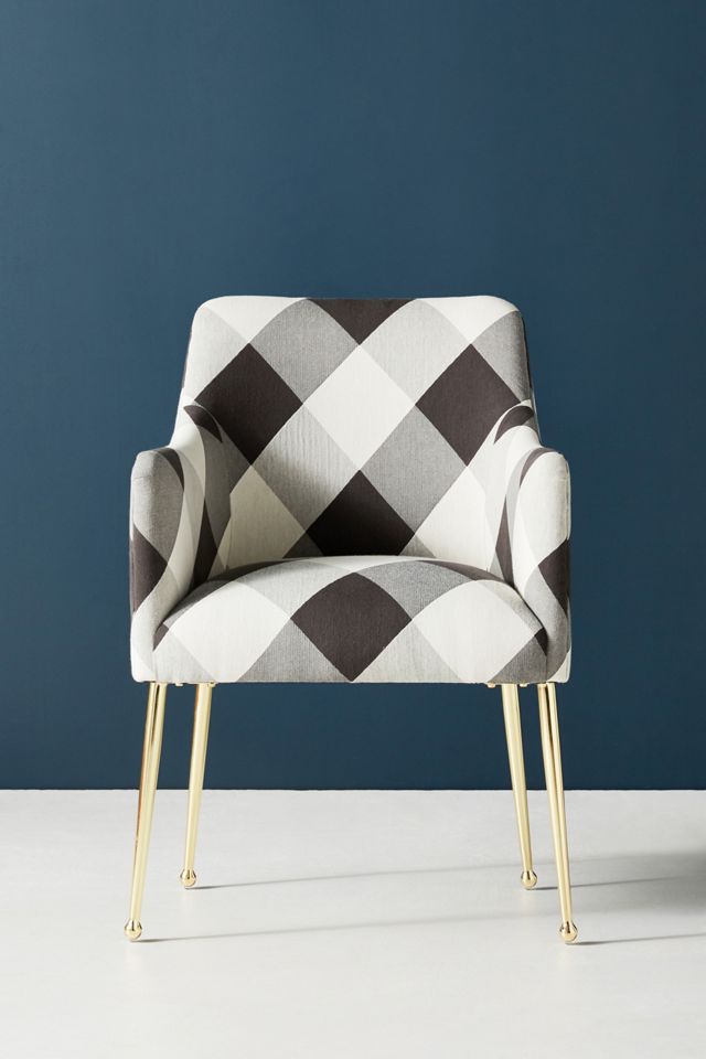 Buffalo Check Elowen Armchair #1
