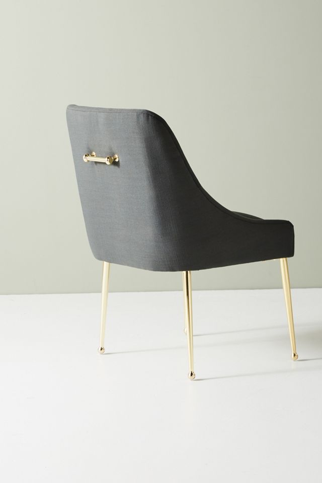 Montauk Performance Linen Elowen Dining Chair #3