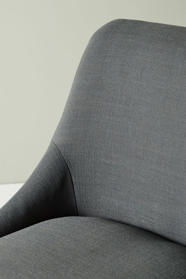 Montauk Performance Linen Elowen Dining Chair #5