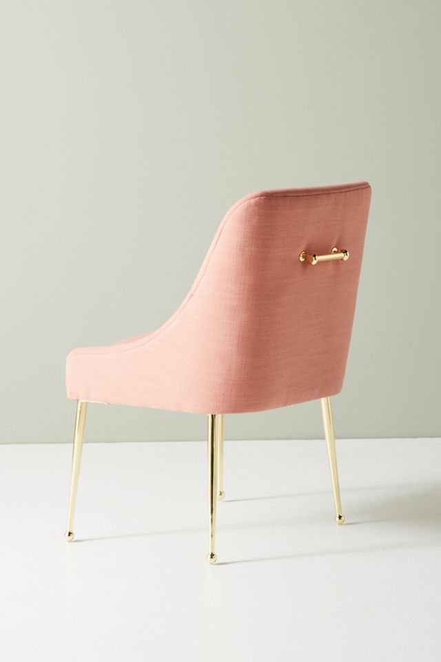 Montauk Performance Linen Elowen Dining Chair #3
