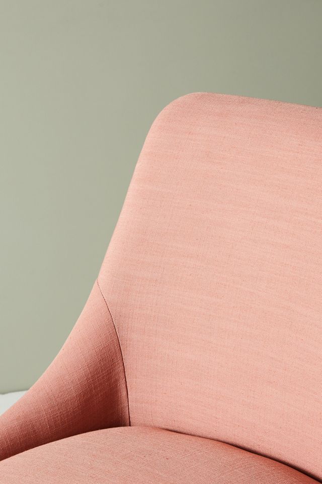 Montauk Performance Linen Elowen Dining Chair #5