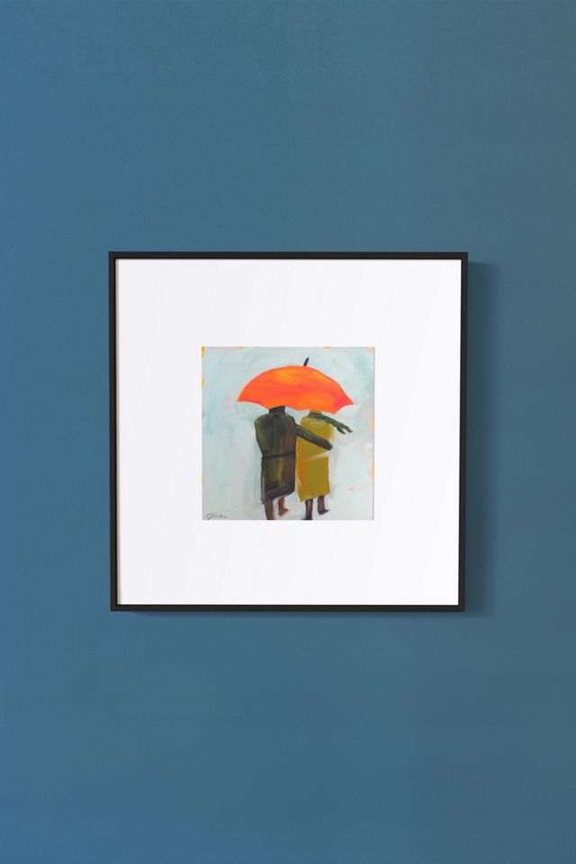 Umbrella Couple Wall Art Anthroliving