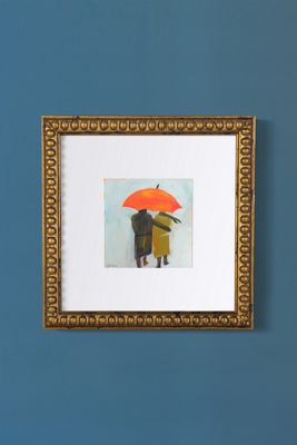Umbrella Couple Wall Art