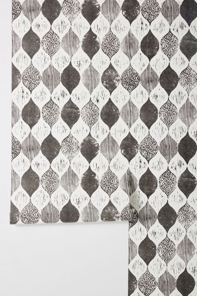 Magnolia Home Woodblock Print Wallpaper #1