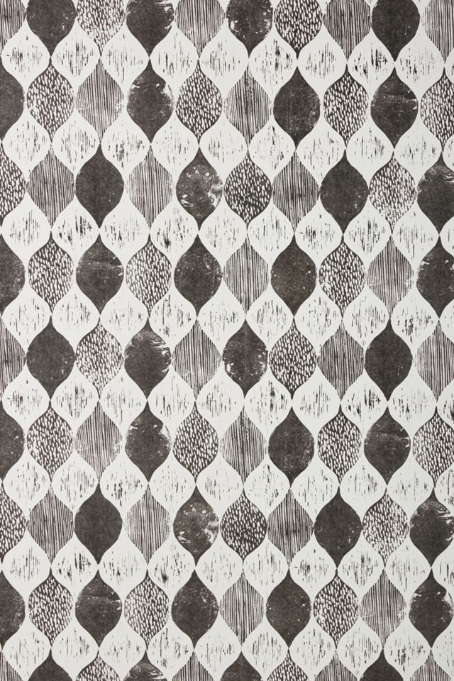 Magnolia Home Woodblock Print Wallpaper #2