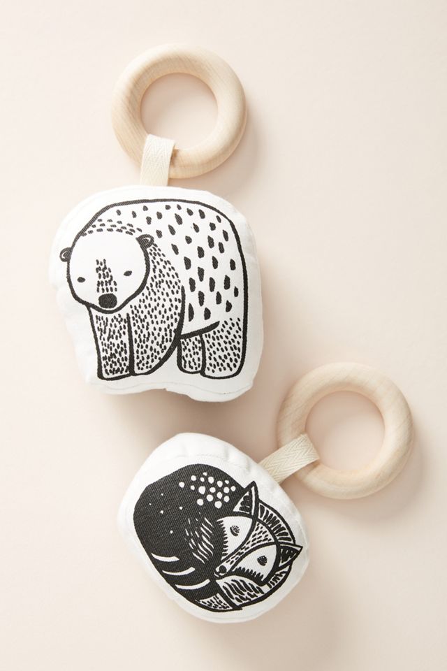 Woodland Baby Rattle #1