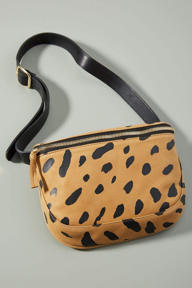 Clare v leopard fanny pack sale