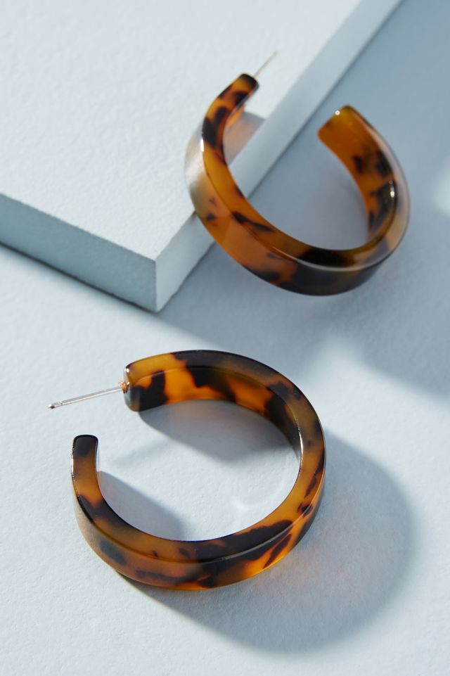 Anthropologie deals tortoise earrings