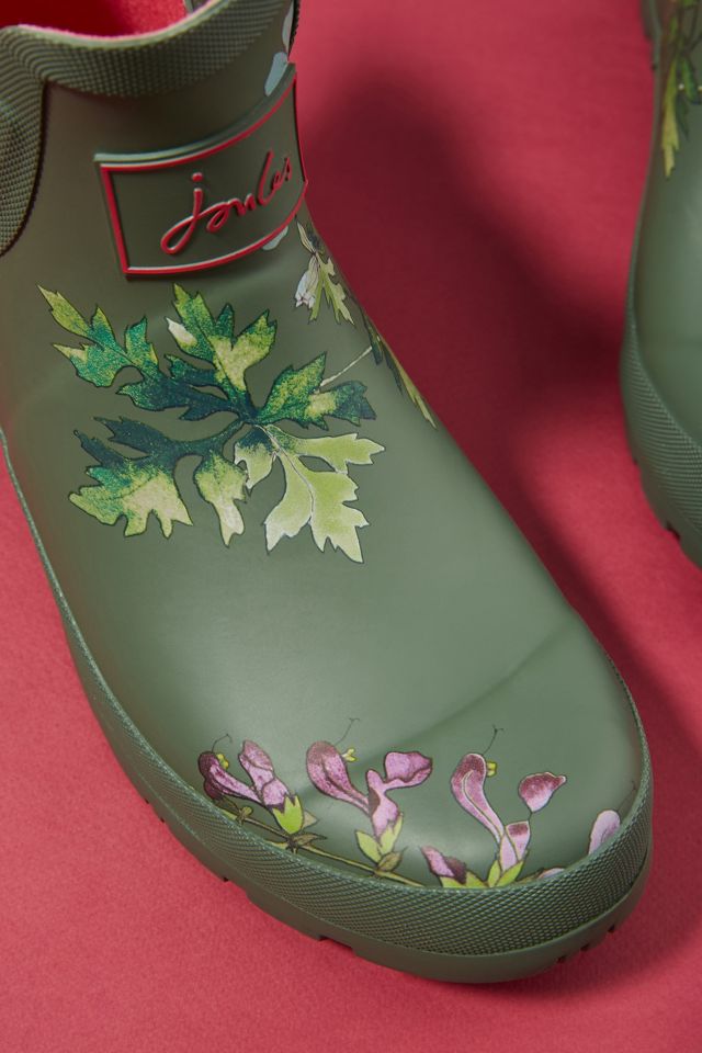 Joules wellibob laurel deals botanical rain boots