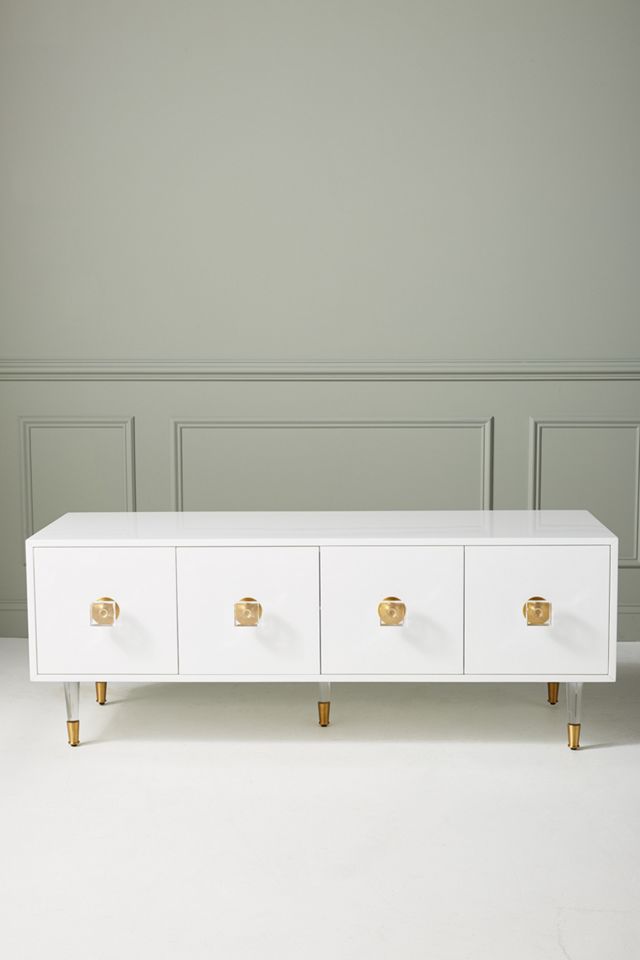 Lacquered Regency Media Console #2