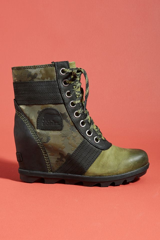 Sorel lexie wedge store hiker green