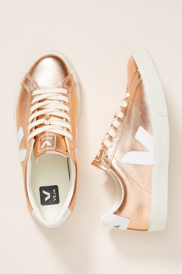 Veja Esplar Metallic Sneakers Anthropologie