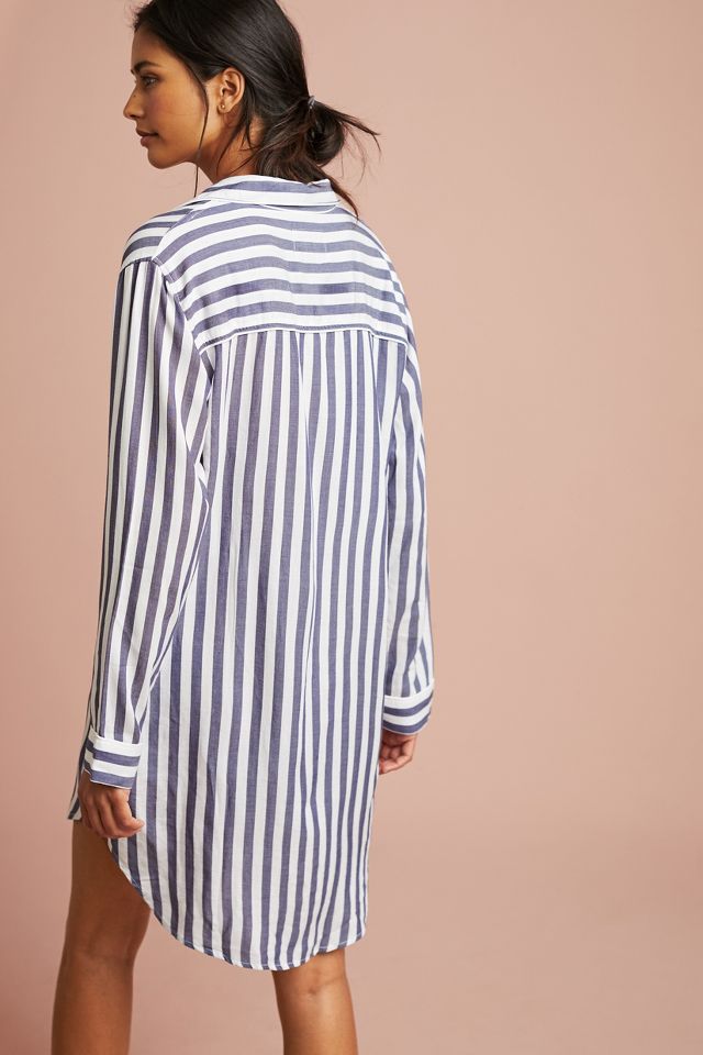 Rails Albany Striped Sleep Shirt  Sleep shirt, Sleepwear fashion, Pajama  outfits