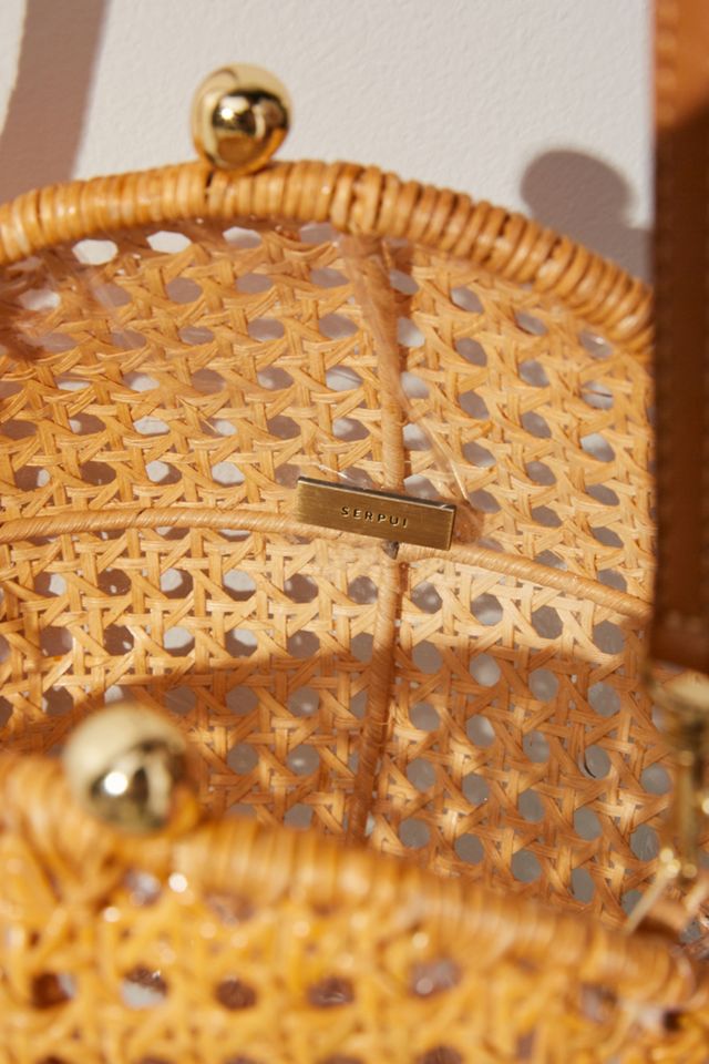 Lizzie Round Wicker Bag #2