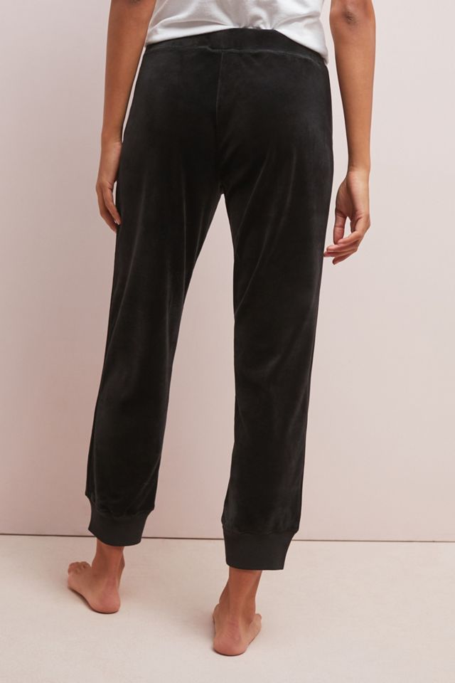 Velour Track Joggers #1