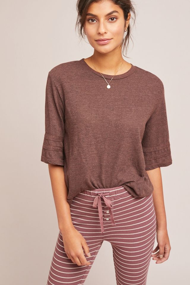 MONROW Oversized Athletic Top #3