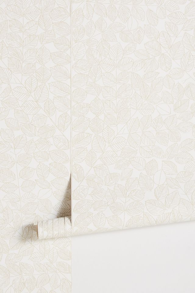 Amorina Leaf Wallpaper AnthroHome