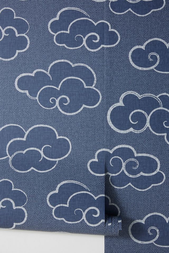 Navy Cloud Wallpaper #1