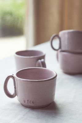 The Glenna Italian Earthenware Mugs, Set of 4