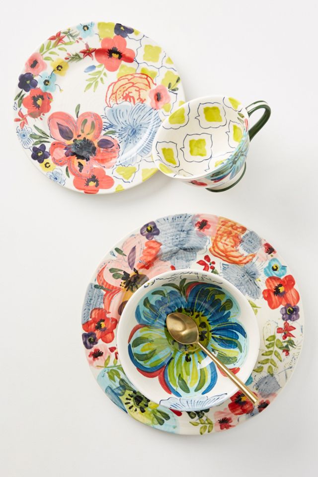 Sissinghurst Castle Side Plates, Set of 4 #1