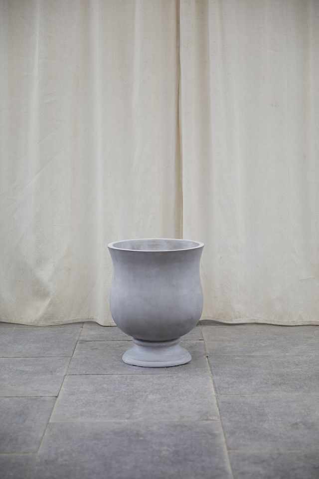 Fiber Concrete Flare Urn #2