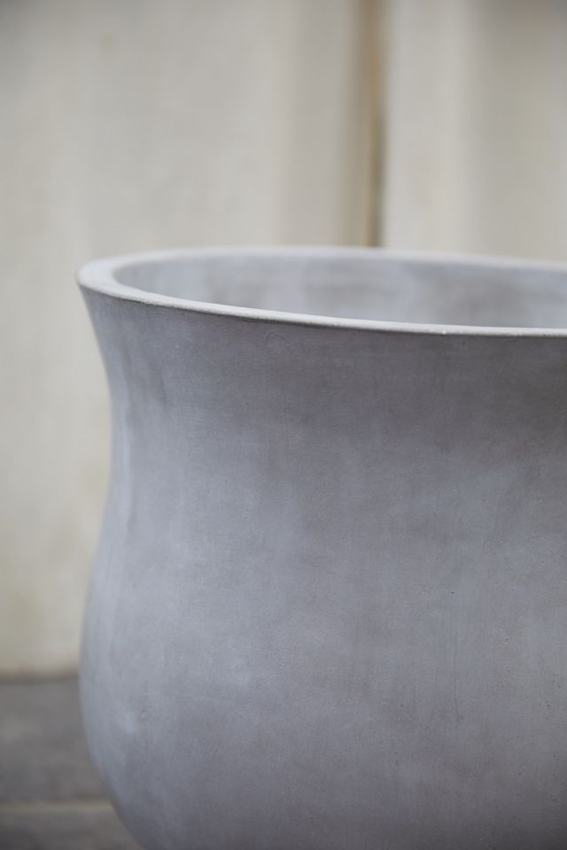 Fiber Concrete Flare Urn #4