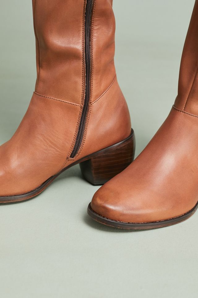 Farylrobin Distressed Riding Boots | Anthropologie