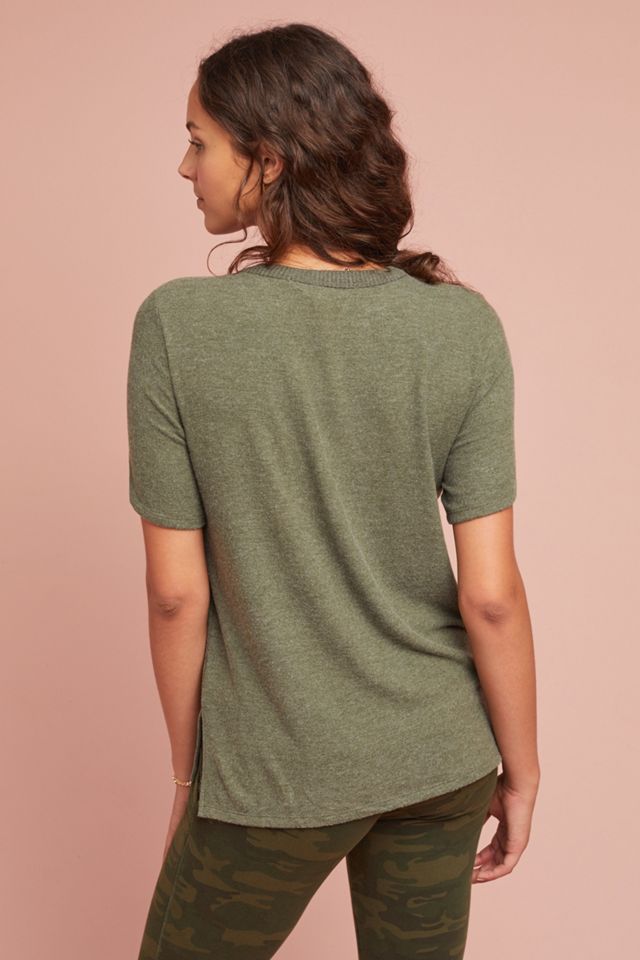 Michael Stars Madison Brushed Fleece Tee #1