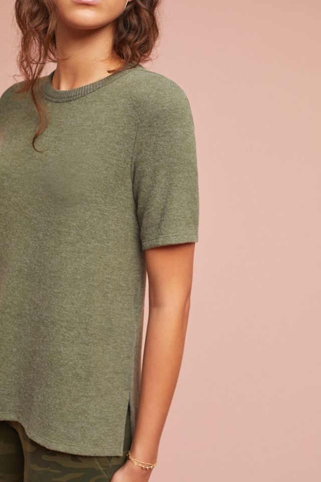 Michael Stars Madison Brushed Fleece Tee #2