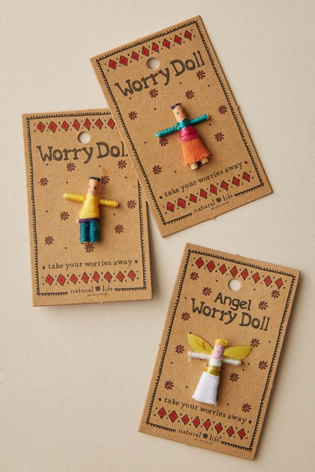 Natural Life Worry Doll #1