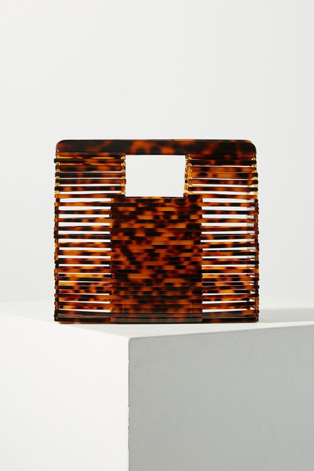 Caged Lucite Basket Bag #1