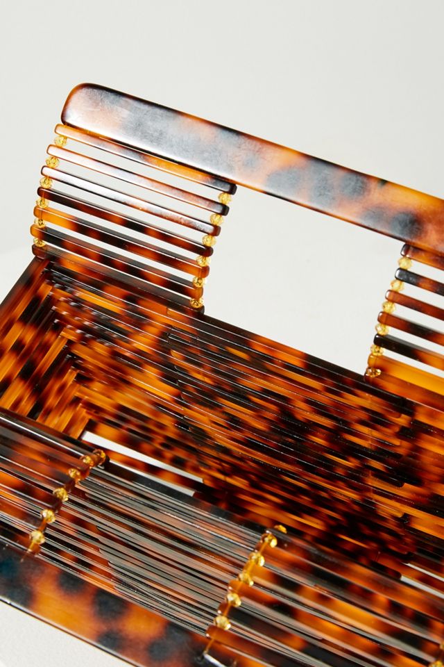 Caged Lucite Basket Bag #2